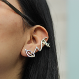 Earcuff pefil pestaña