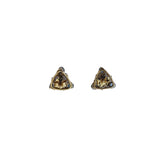 Aretes piedra luna y topacio