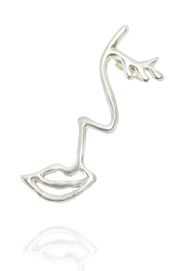 Earcuff pefil pestaña